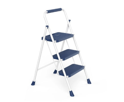Household Portable 3-layer Step Ladder, With Safety Buckle Stable And Safe